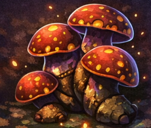 Bustling Fungus